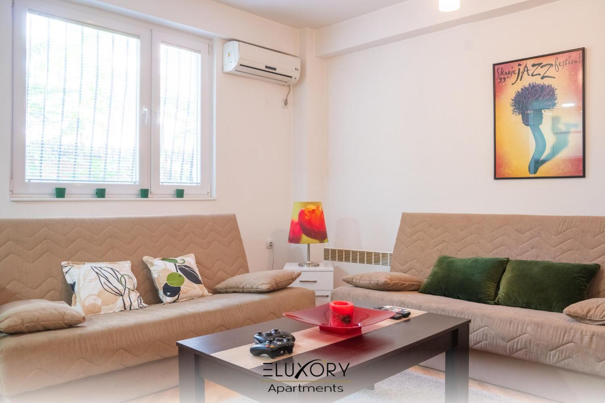 Skopje Eluxory Apartments Ngoại thất bức ảnh